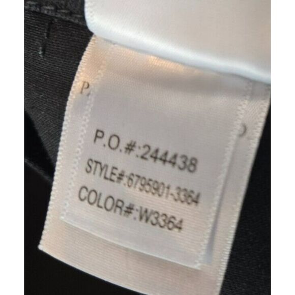 PAIGE Women's Mayslie Slim Jean Black Fog Luxe Coating Ankle High Rise Sz 28 - Picture 9 of 11